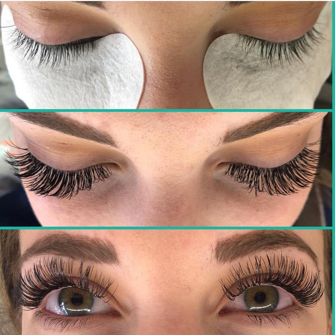 Full set of lash extensions